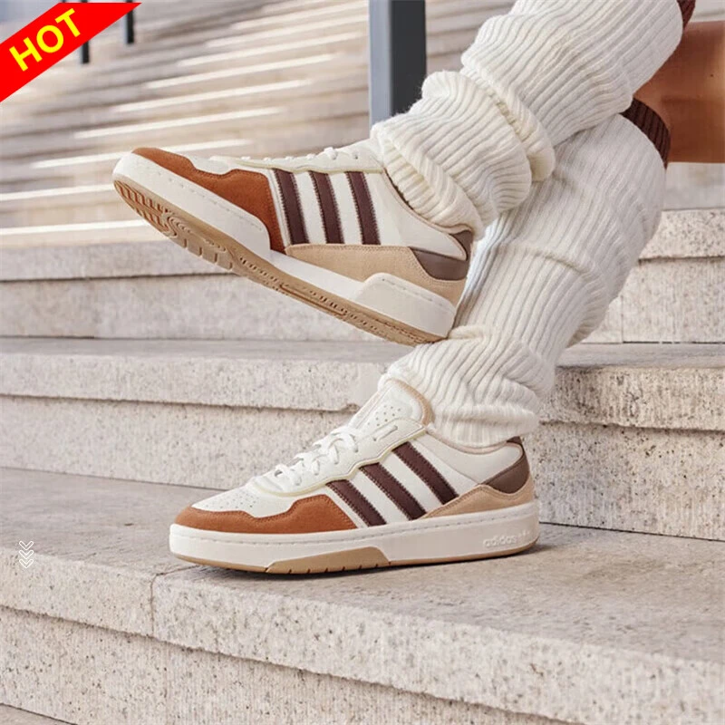 adidas/阿迪达斯三叶草COURTIC男女同款复古经典低帮板鞋潮JQ3152