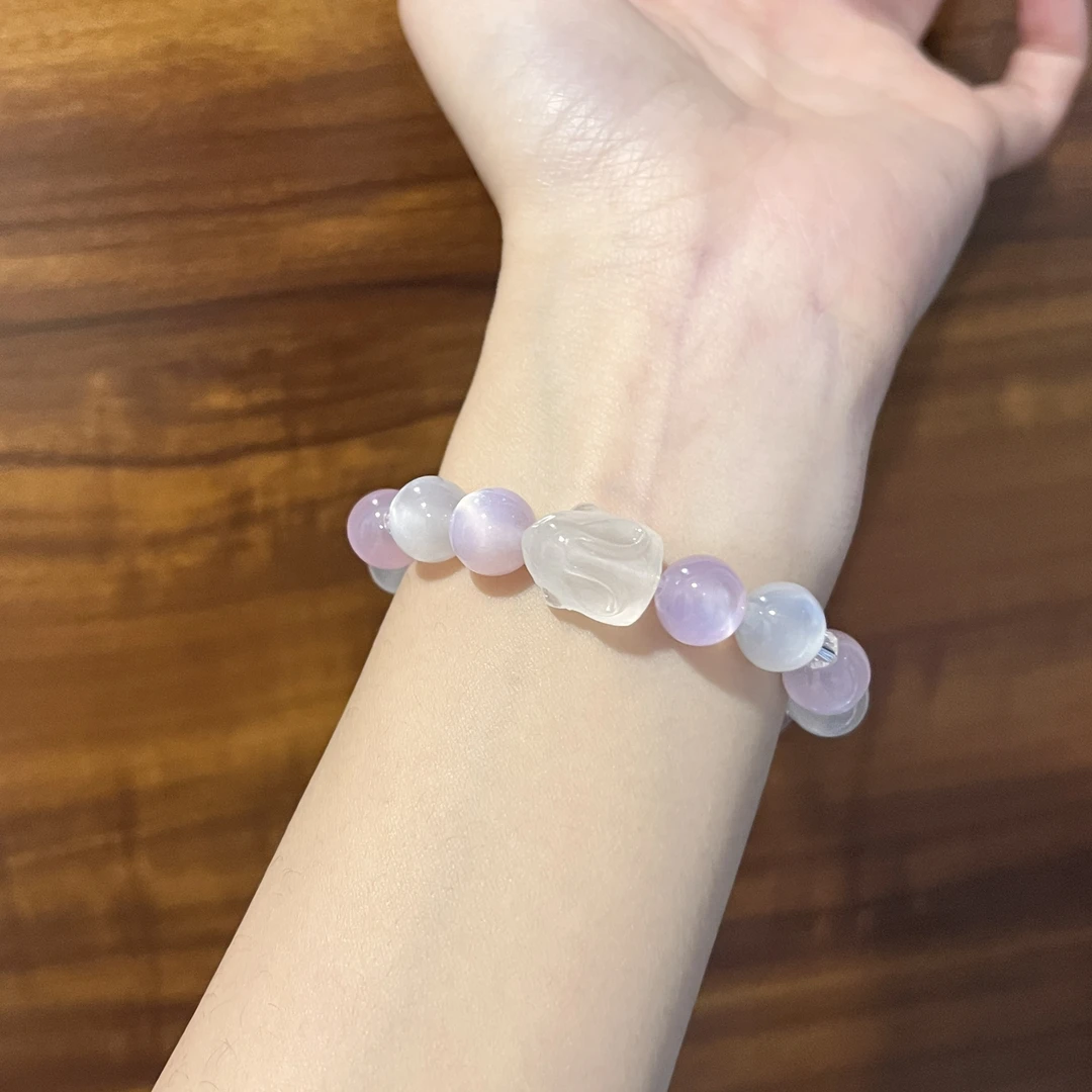 DIY兔兔创意树脂手串