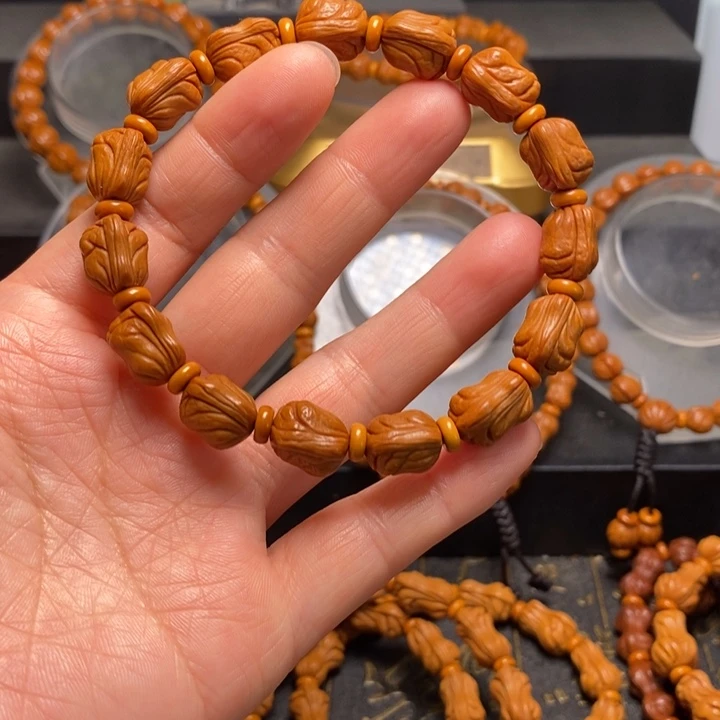 桃核手串迷你小花生手串10