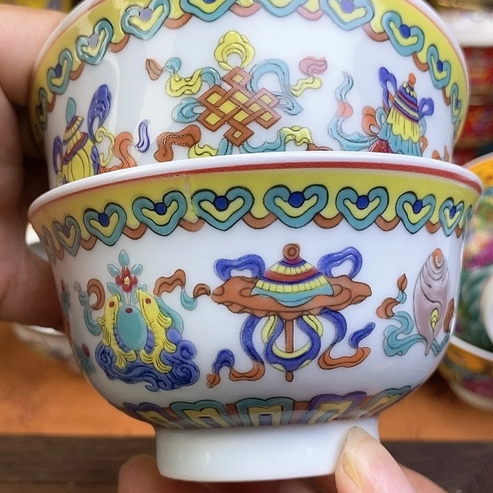 景德镇陶瓷藏式茶碗