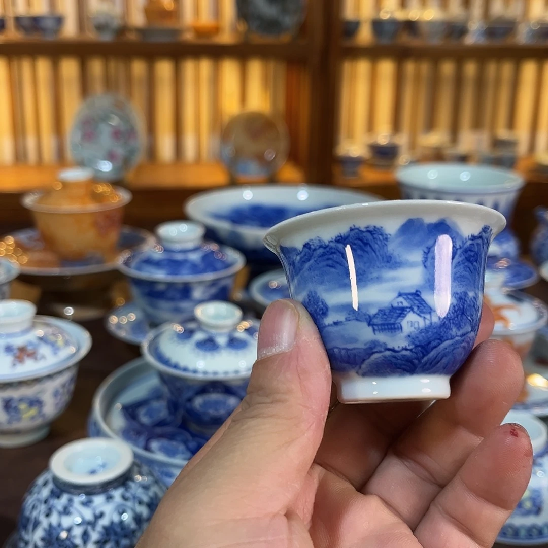 錡镇堂手工手绘杯