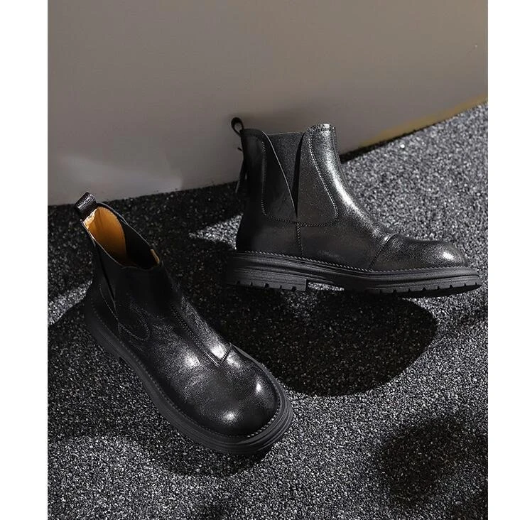 GD【新品推荐】切尔西女新款秋冬百搭英伦风工装靴CKR   997