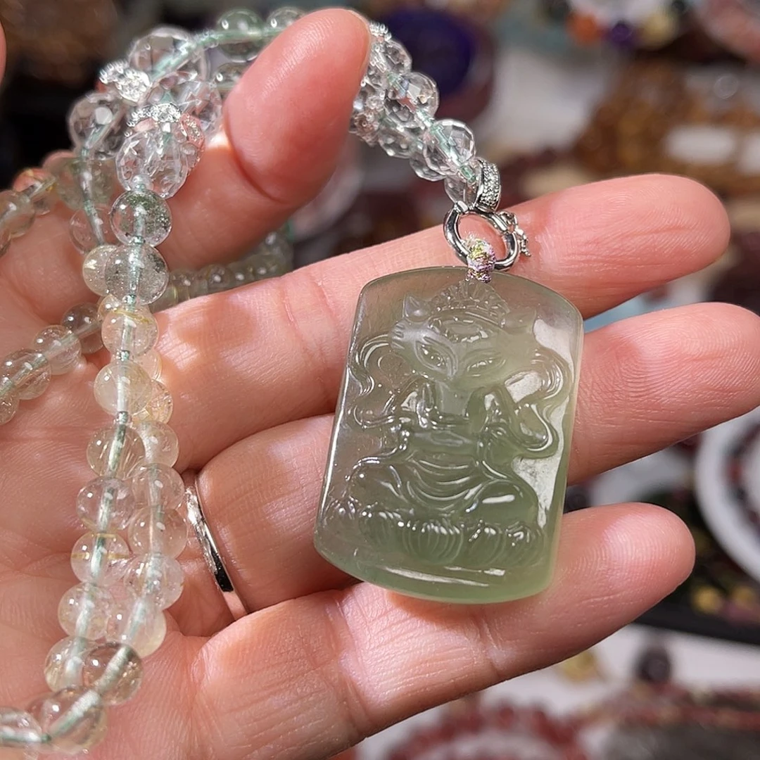 颈饰水晶未镶嵌多样性发一