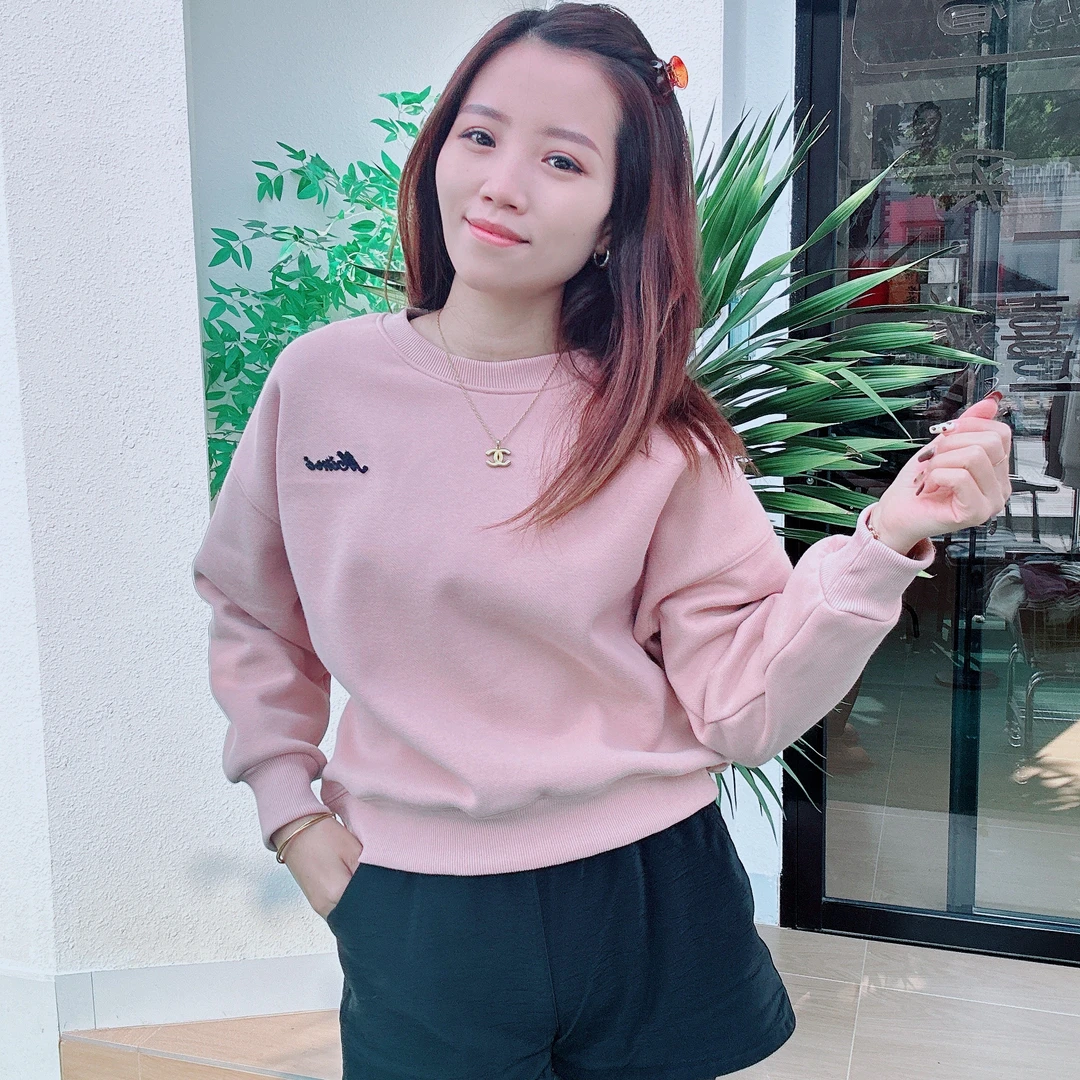 JJ 时尚休闲百搭加绒卫衣（英文字母）