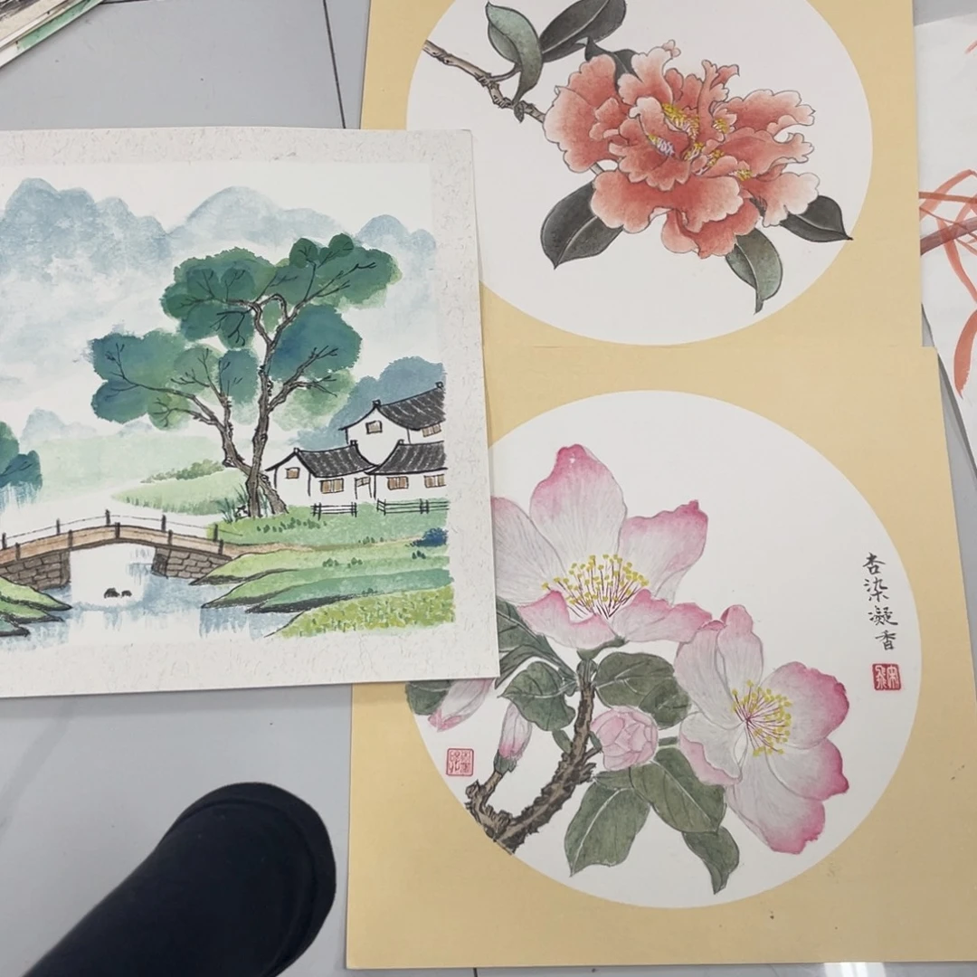 Z***至国画宋飞老师绘画