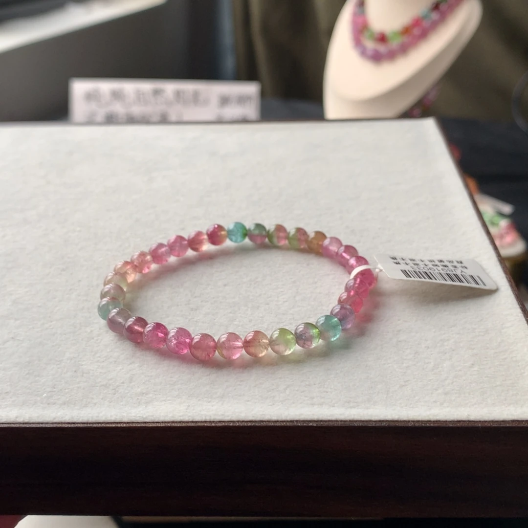 未镶嵌手链碧玺碧玺