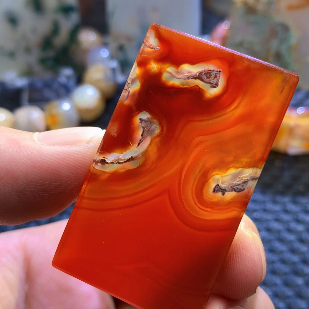 未镶嵌颈饰玛瑙/玉髓咚***鏘