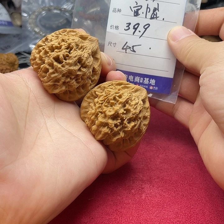 文玩核桃把件官帽