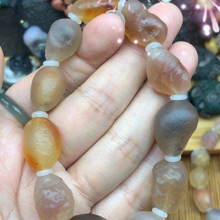 玛瑙/玉髓未镶嵌珠宝半成品