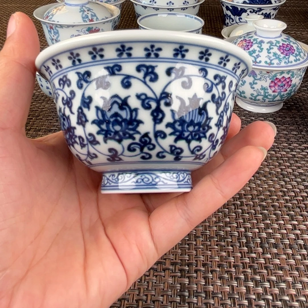 瓷片景德镇陶瓷杯子