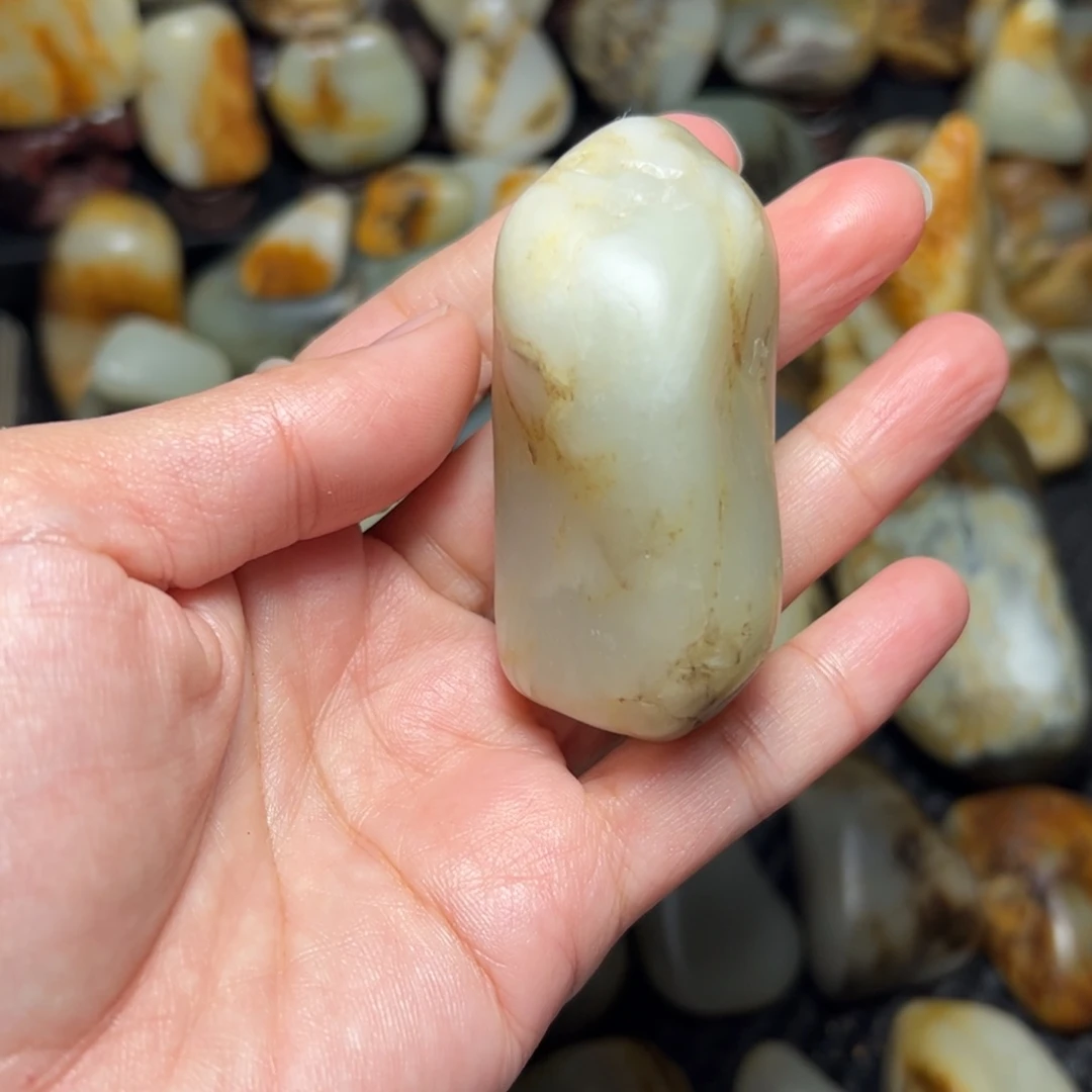 和田玉（青玉）A49未镶嵌