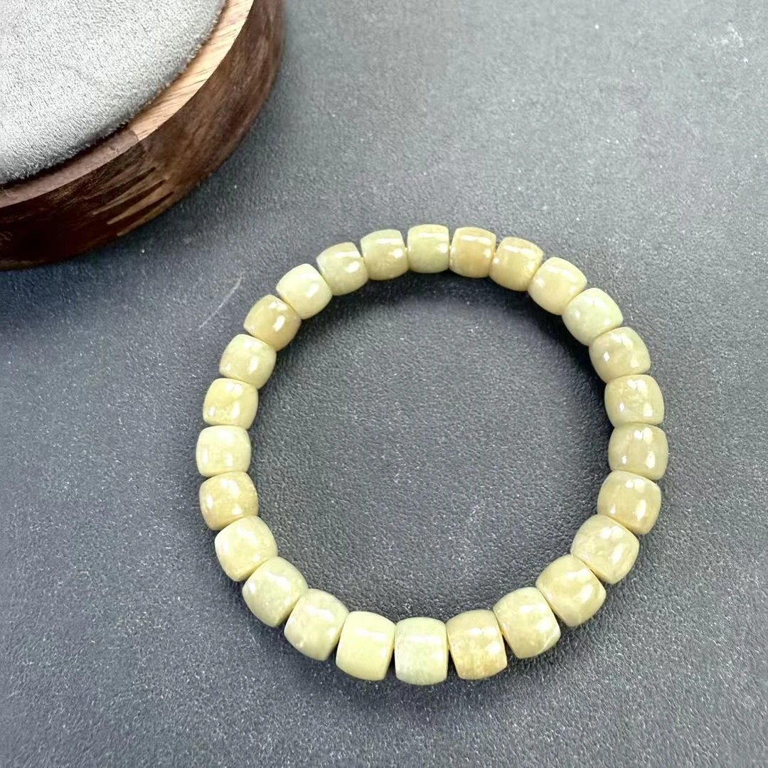 和田玉糖料直切手串卡8 多样性发一