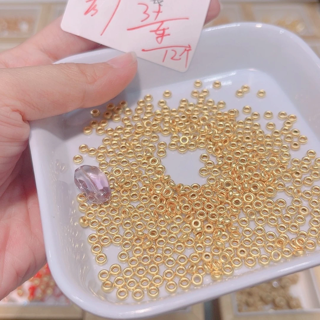 紫晶珠宝半成品银S925镀金镶嵌131