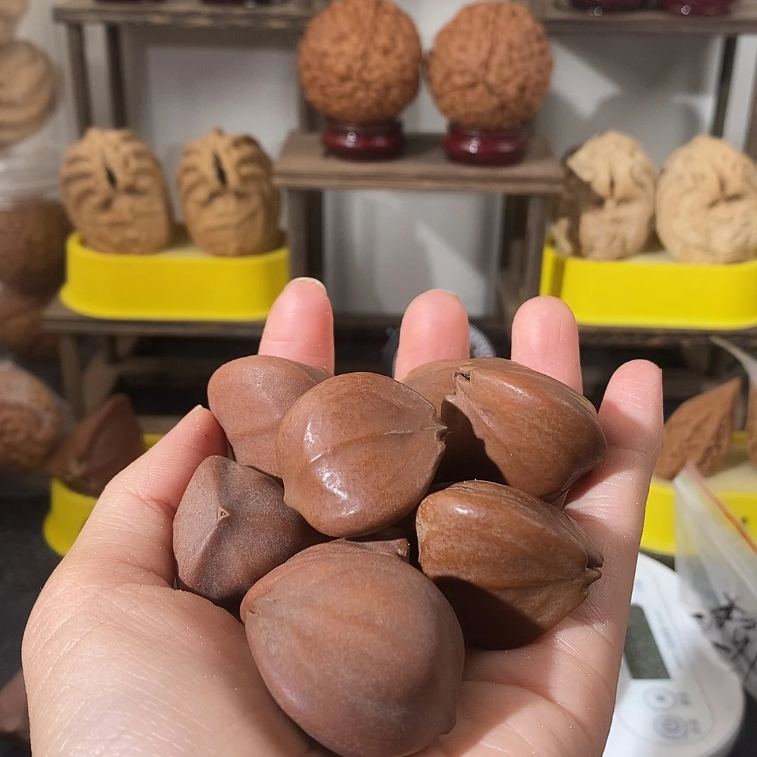 吊坠文玩核桃罗**言橄榄散不退不换不接受中差评10颗