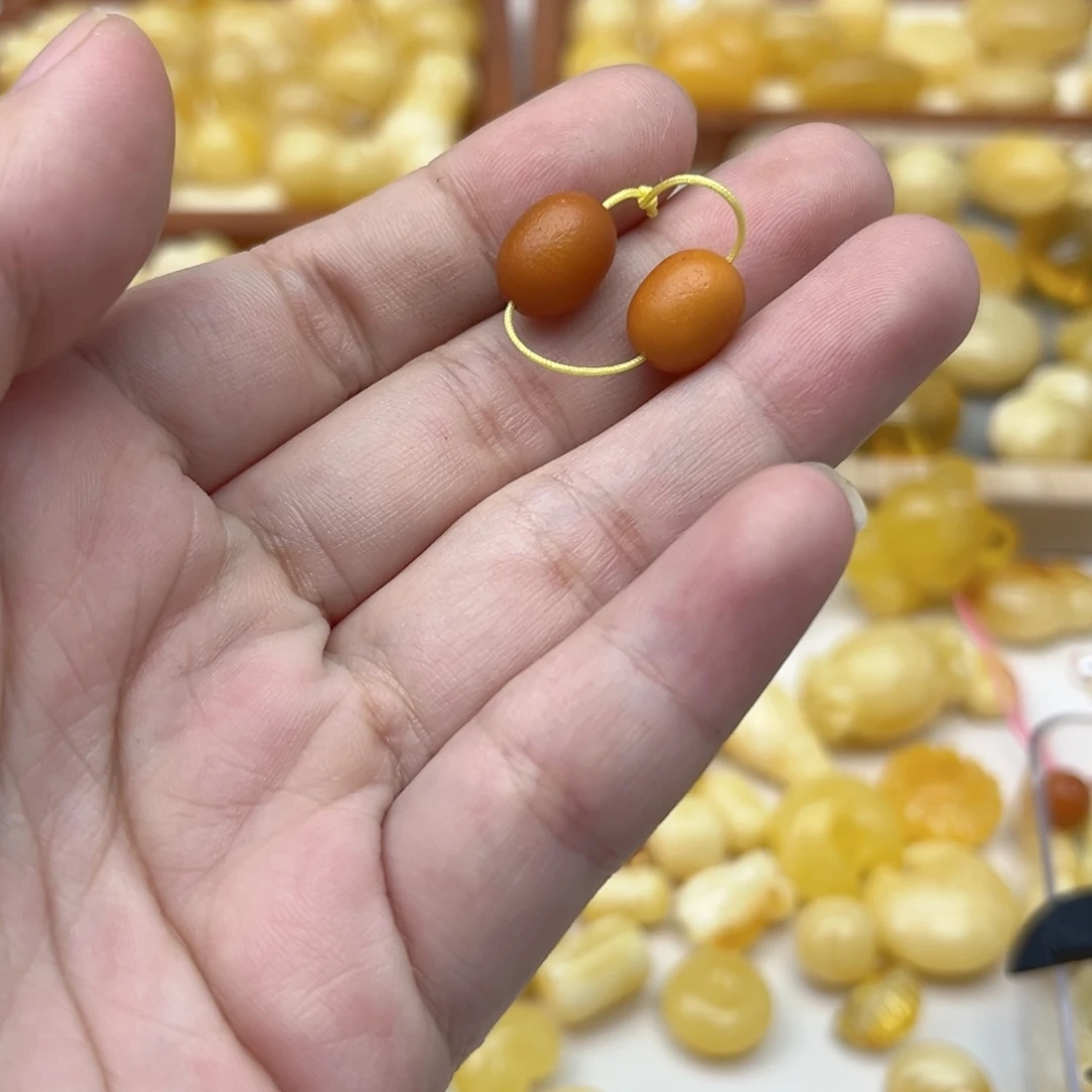 裸石蜜蜡未镶嵌天然