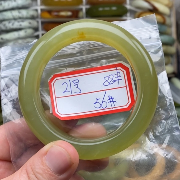 未镶嵌蛇纹石玉手绳