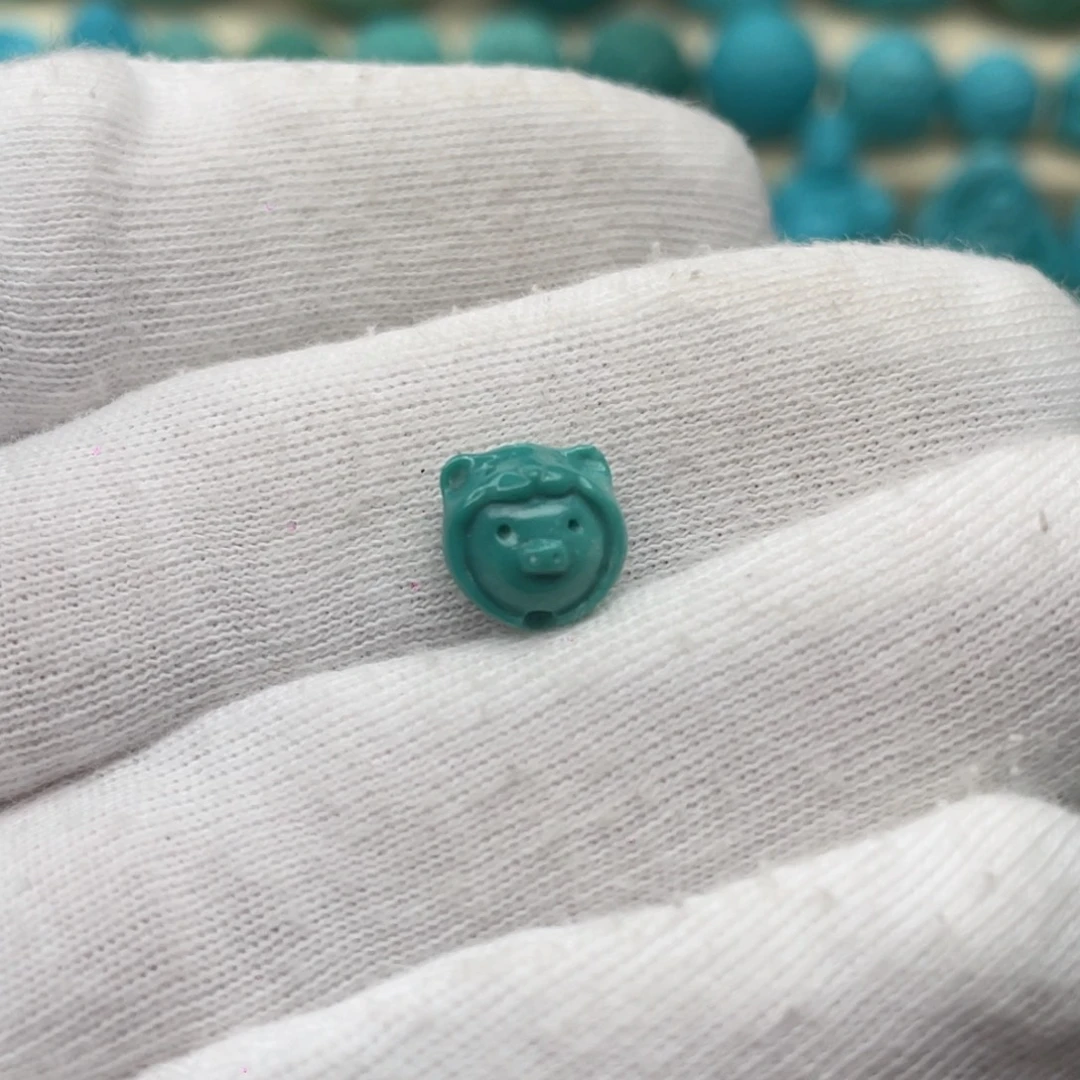 绿松石未镶嵌颈饰卡9