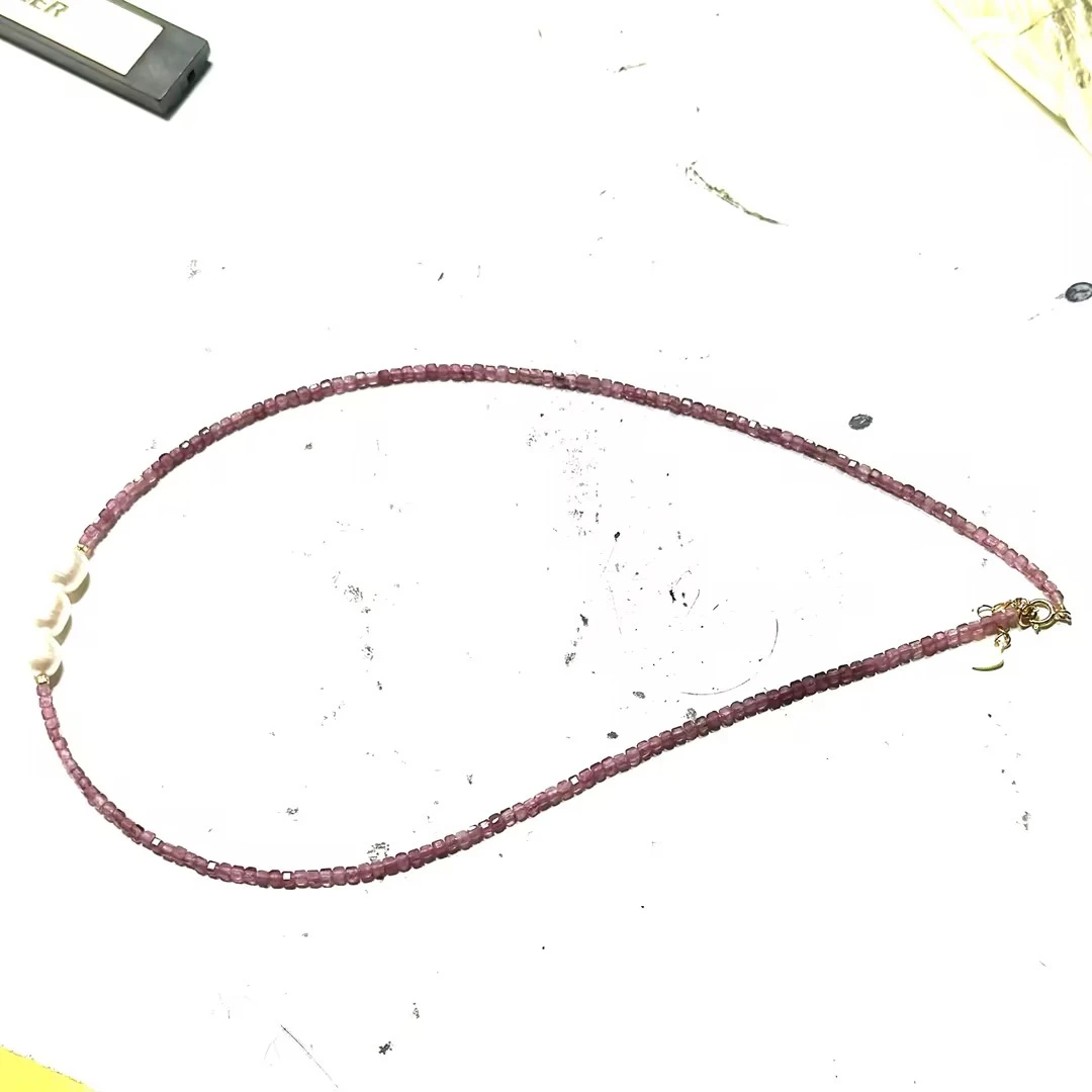 【LZ】碧玺DIY项链-约2mm（多样性发其一）