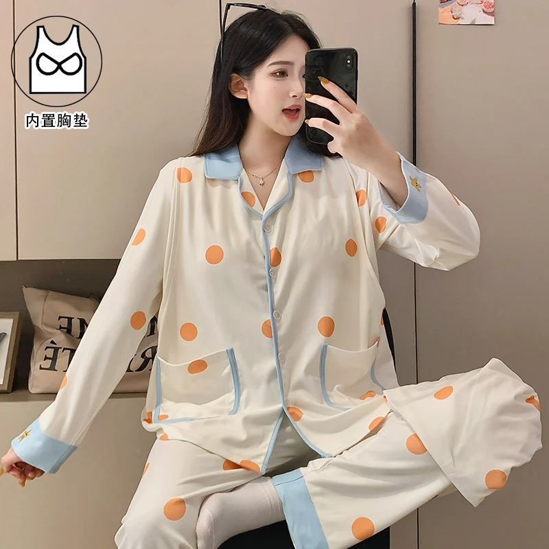 【带帽子-纯棉】月子服春秋冬季产前产后孕妇哺乳睡衣产妇家居套装