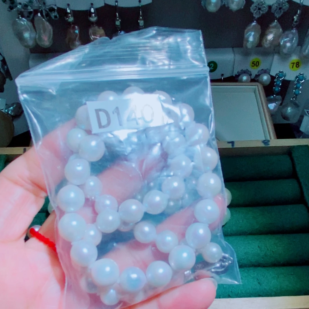 红***曰其他银S925镶嵌淡水珍珠