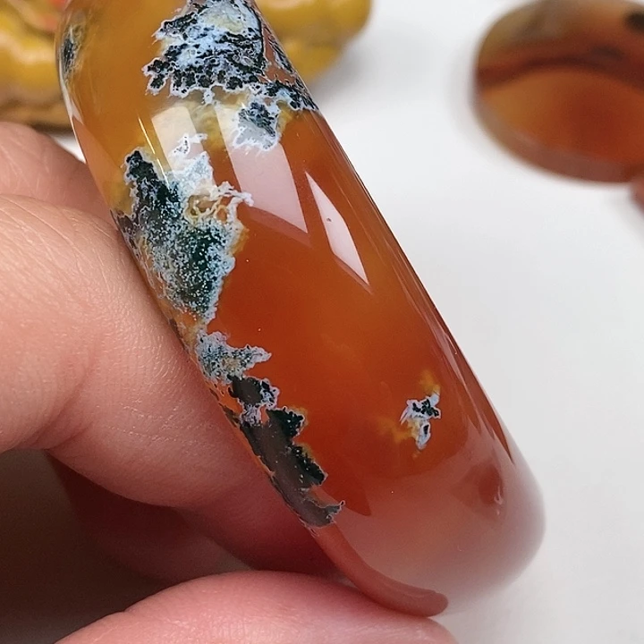 玛瑙/玉髓珠宝奇石未镶嵌心*