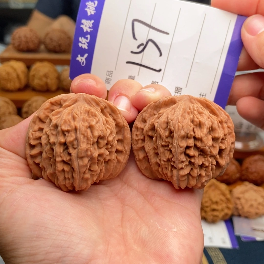 把件文玩核桃45楼子