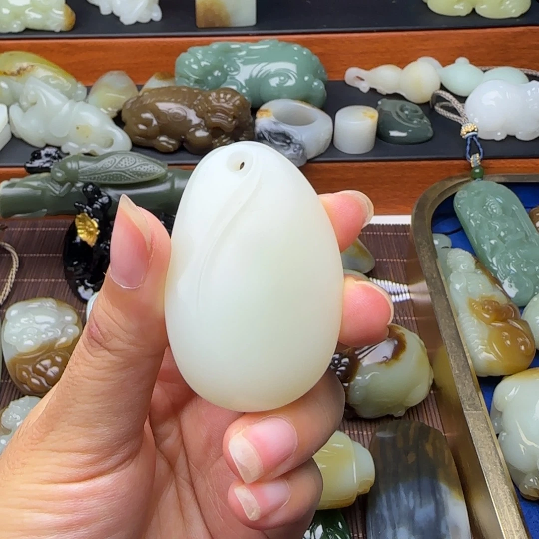 源***宝未镶嵌和田玉（糖玉）挂件