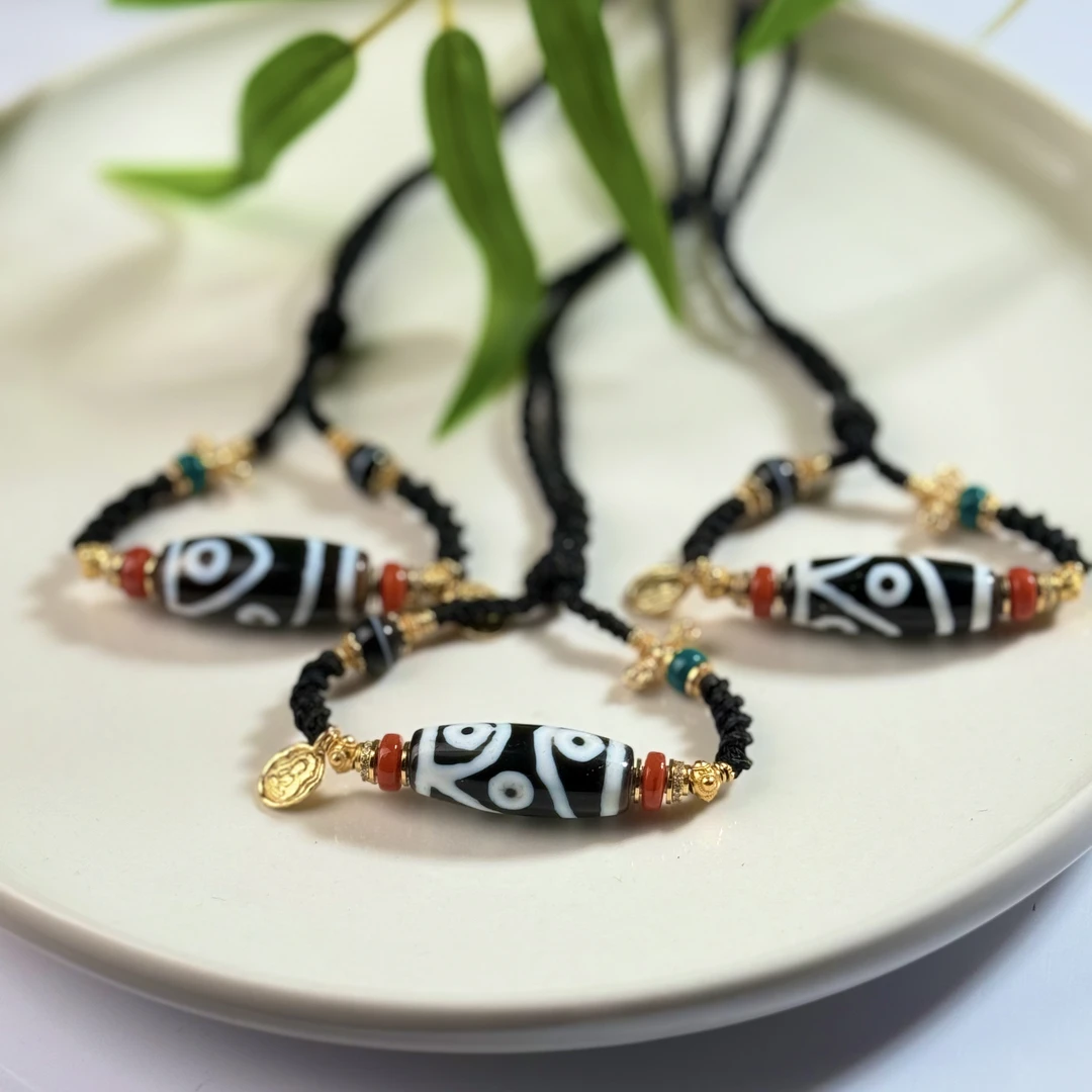 壹加林妹妹 | 玛瑙小卢S湖十轮五眼横款锁骨链多样性发其一