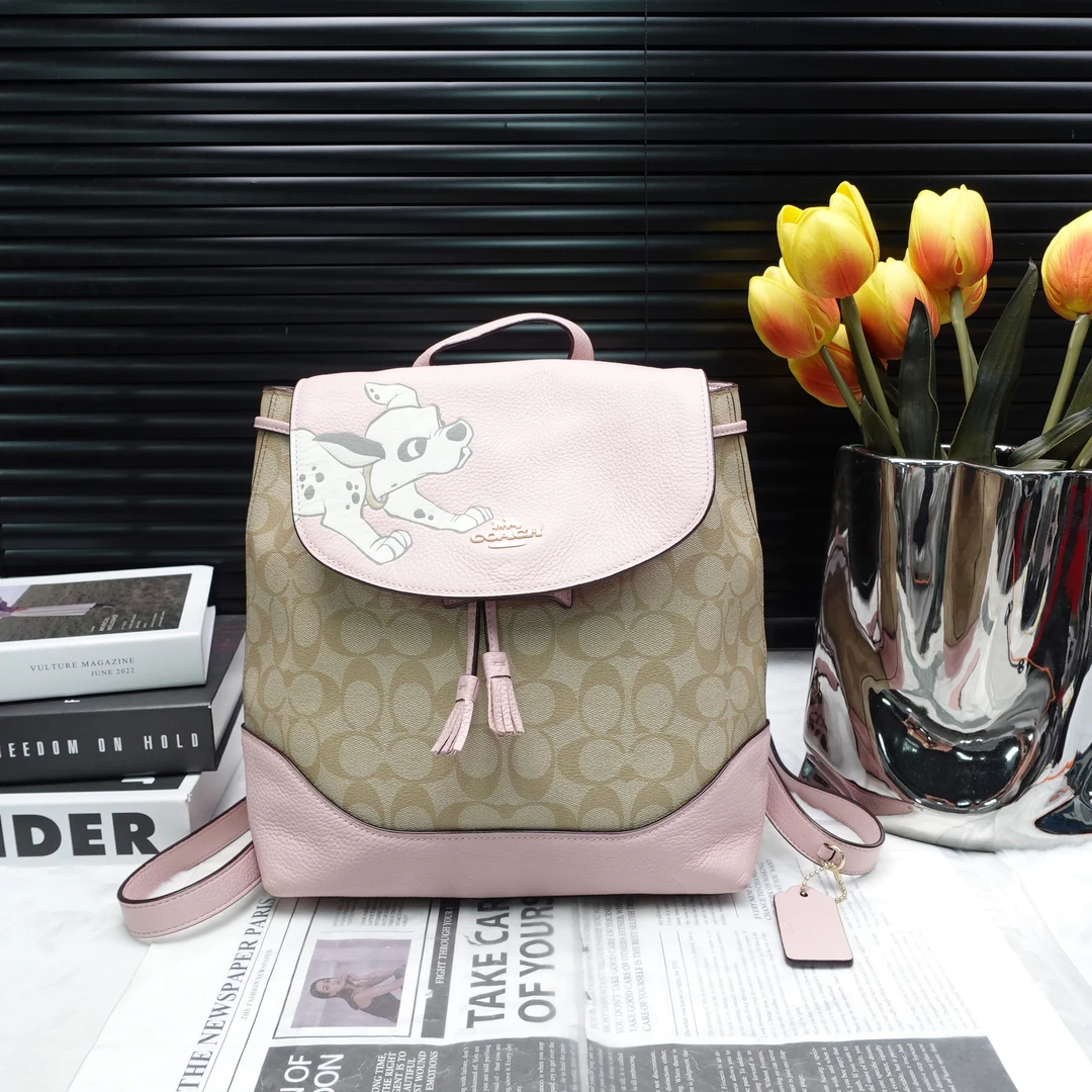 95新 COACH/蔻驰 双肩包/T10180298