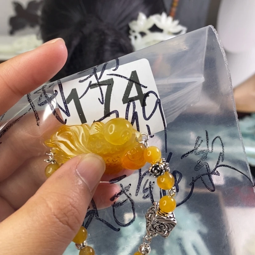 【闪购商品】岫玉发饰未镶嵌英*盲