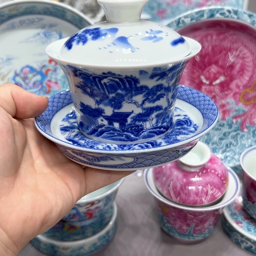 瓷片景德镇高端瓷器茶具