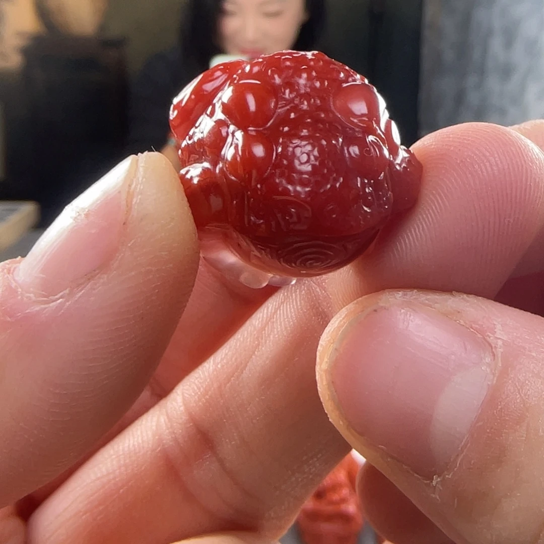 南红玛瑙未镶嵌颈饰