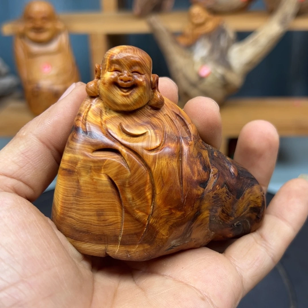 木用****9崖柏木摆件手把件