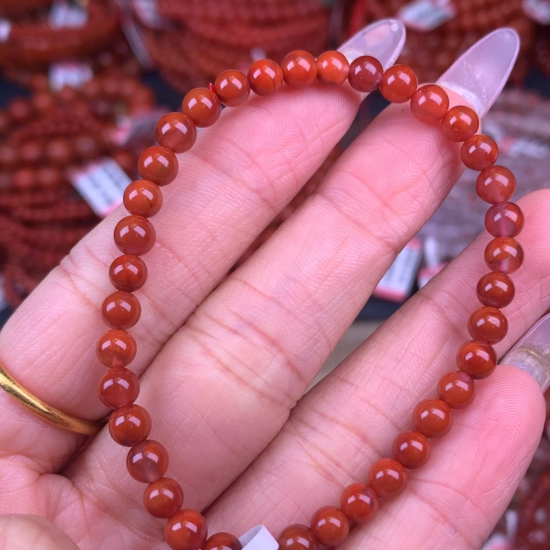 未镶嵌手链南红玛瑙