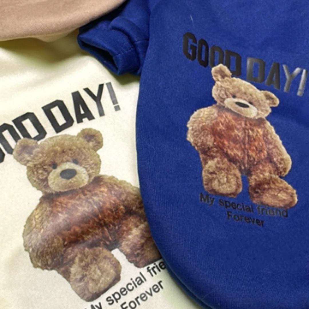 可爱秋冬保暖韩版狗狗猫咪宠物泰迪衣服用品比熊法斗抓绒