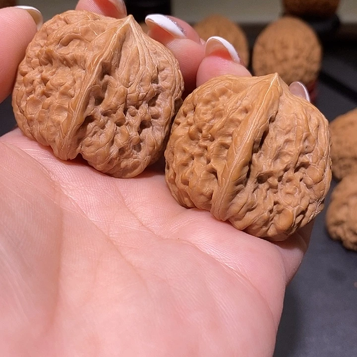 把件文玩核桃38金蟾聚宝盆