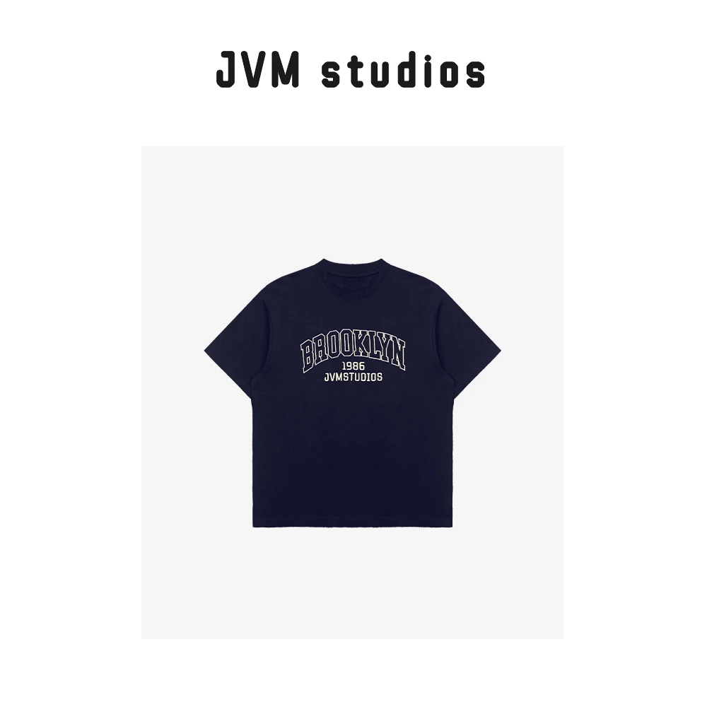 2024新款JVM定制17551时尚百搭1986字母半袖短袖T恤5/29