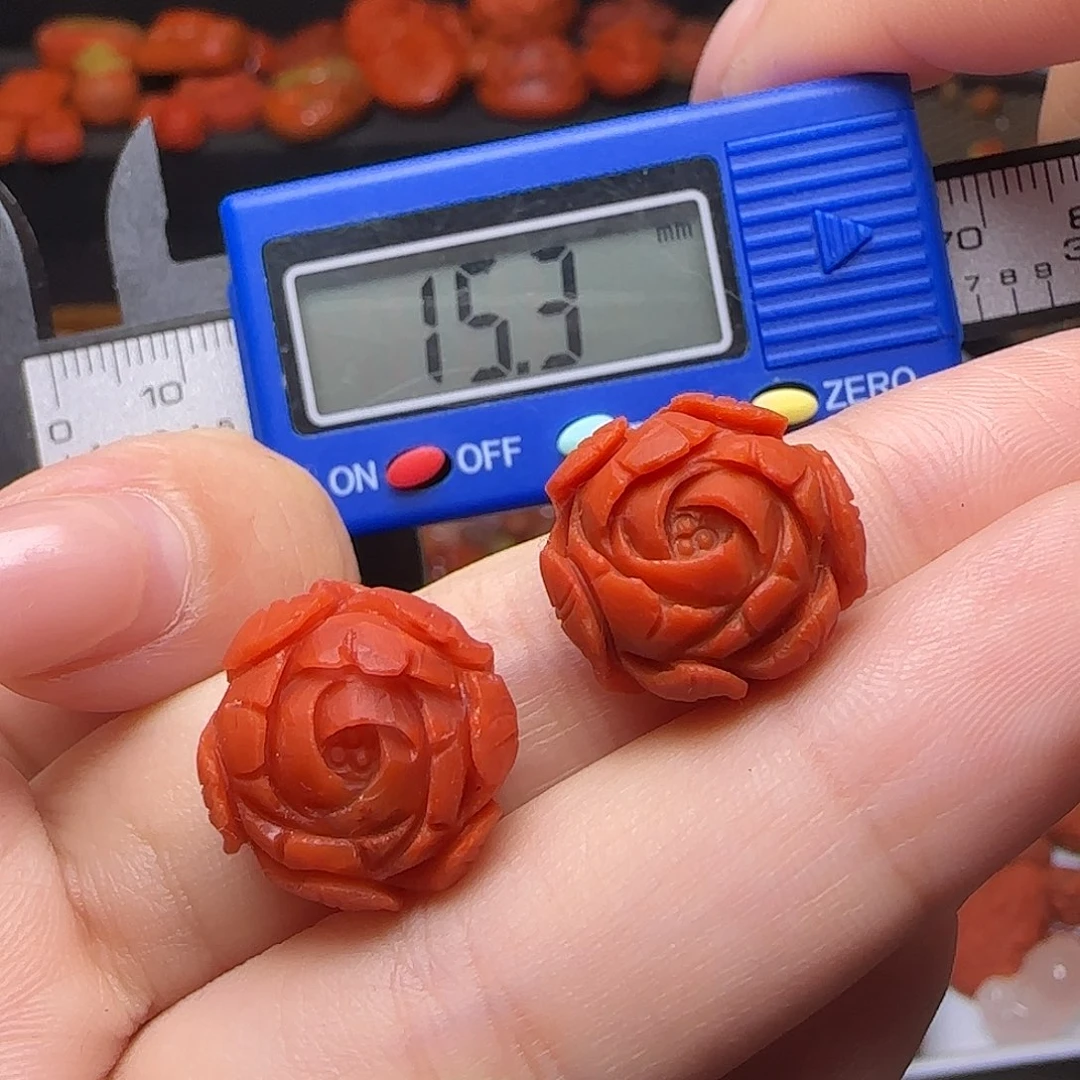 南红玛瑙未镶嵌颈饰