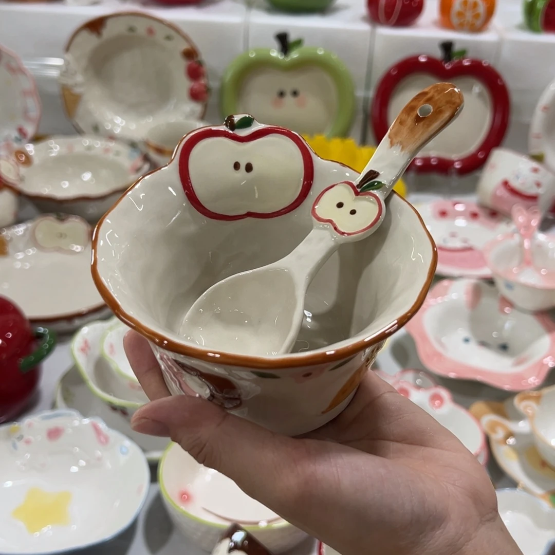 摆件高温陶瓷釉下彩正品！