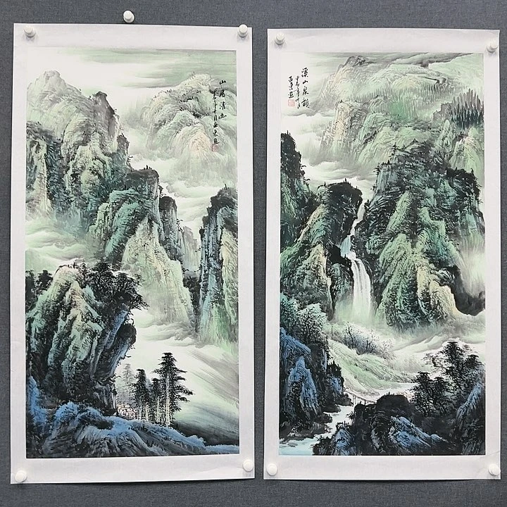 国画书画作品多次