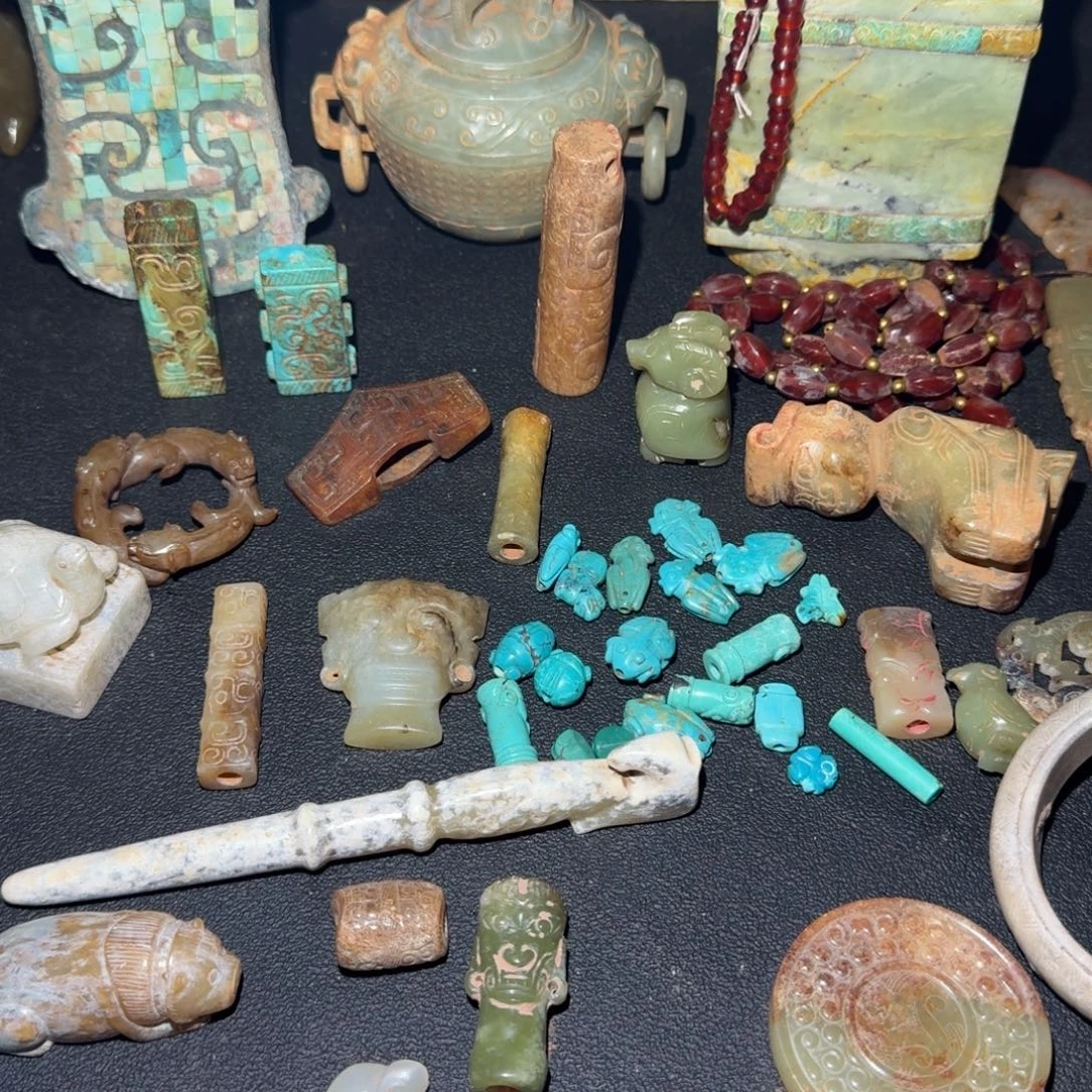 海***叶和田玉（糖玉）未镶嵌挂件