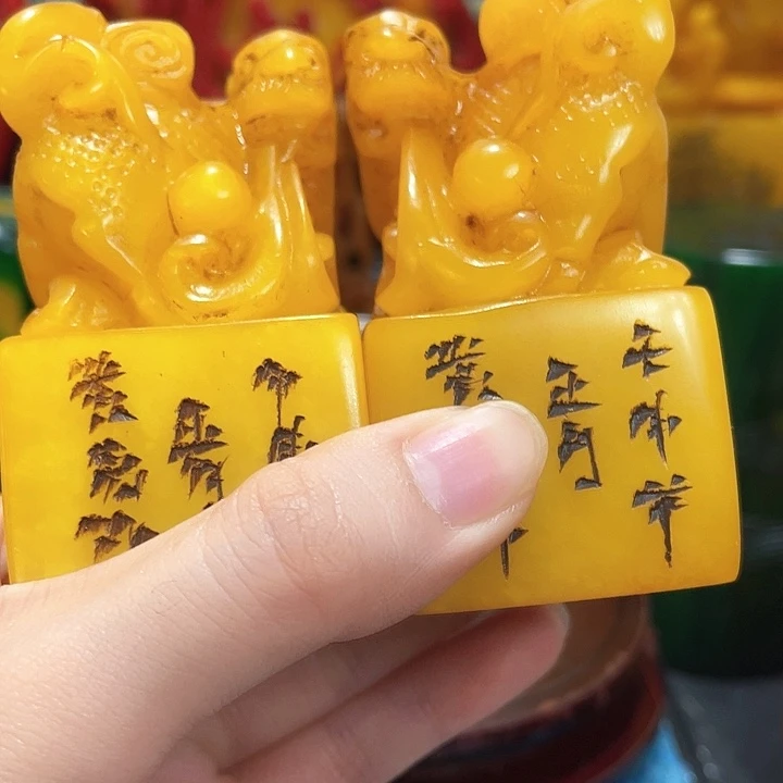 寿山石印石篆刻印章引首章闲章姓名章生日礼物
