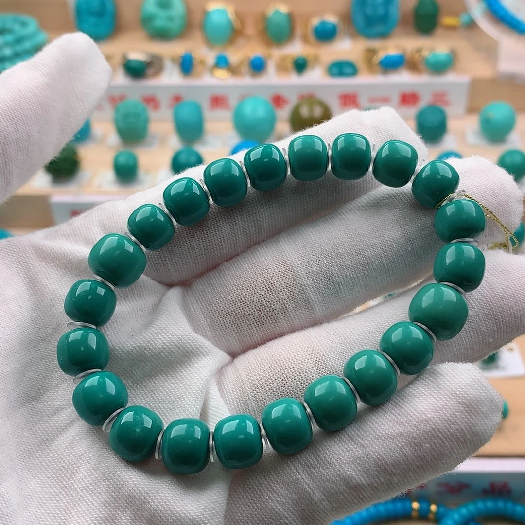 绿松石未镶嵌珠宝奇石9