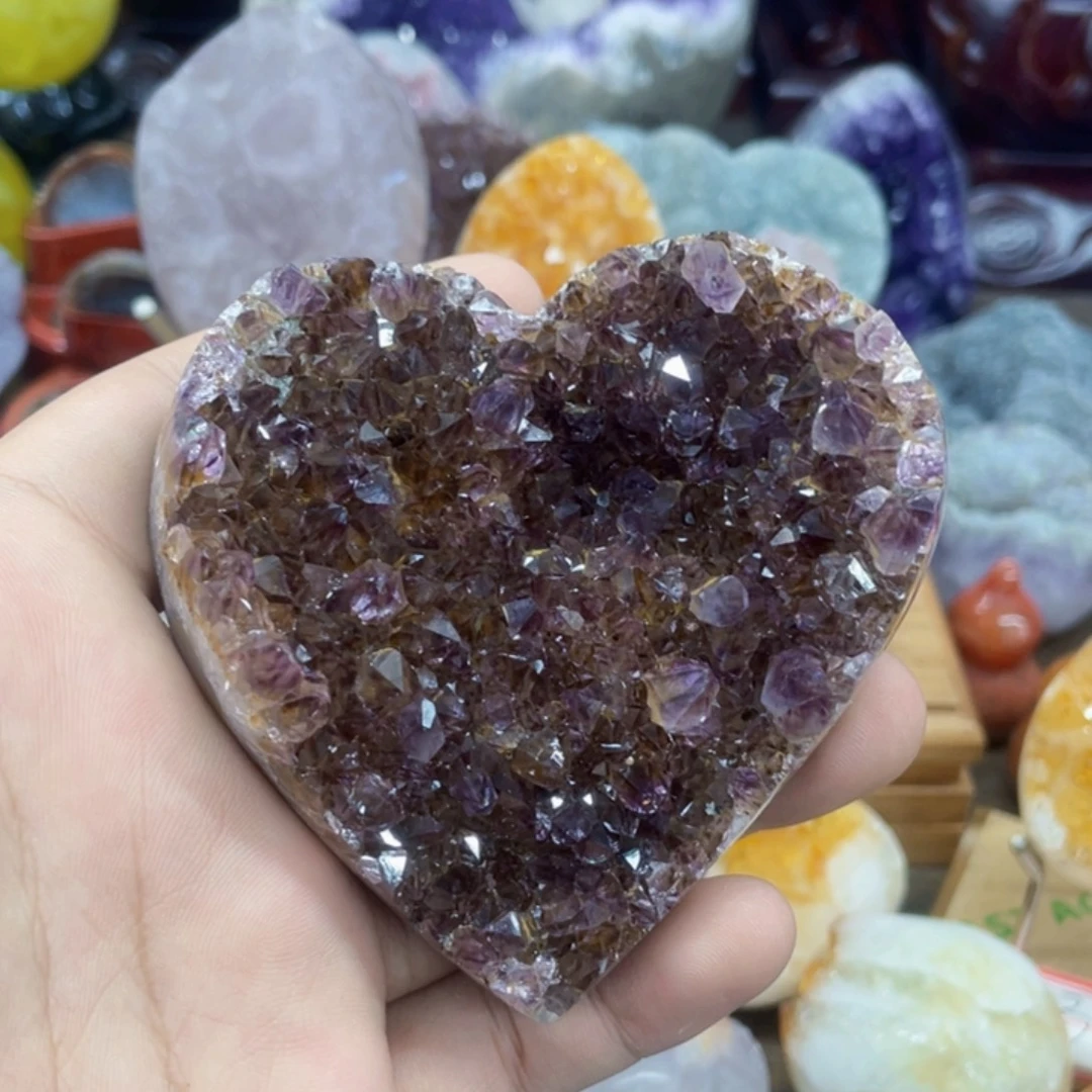 紫晶未镶嵌大型摆件（非配饰）