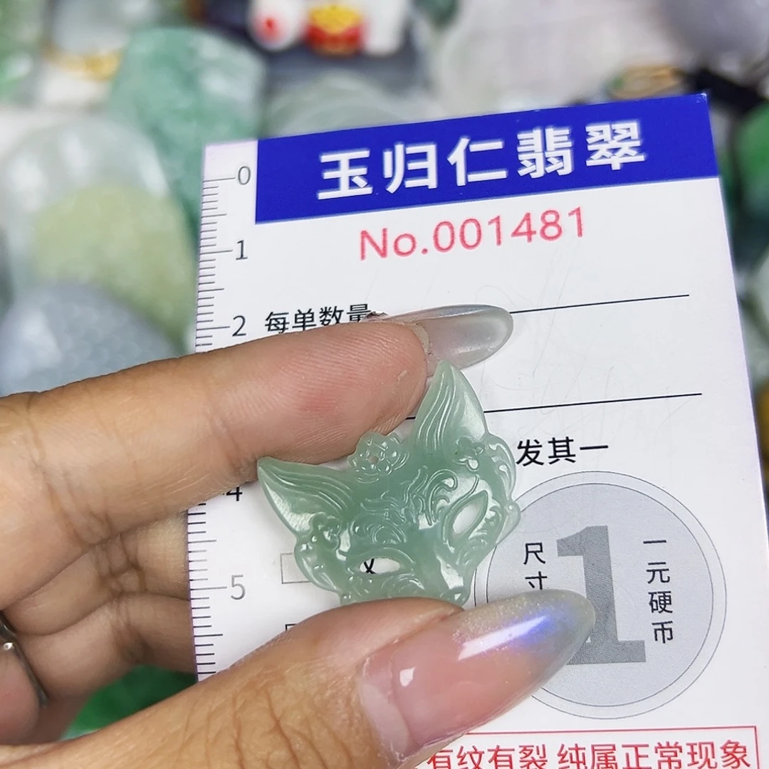 翡翠未镶嵌吊坠(不含链)111