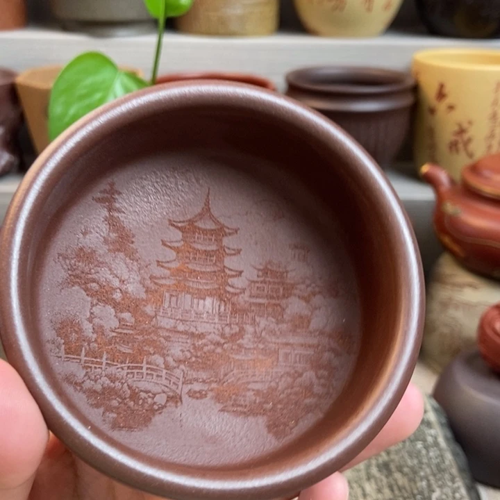 紫砂茶杯女****茶紫砂茶具