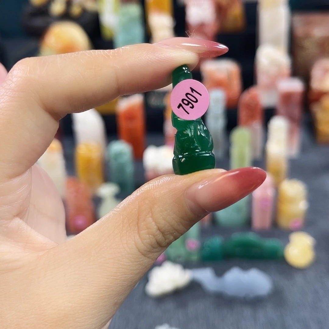 印石昌化石7901包邮包刻