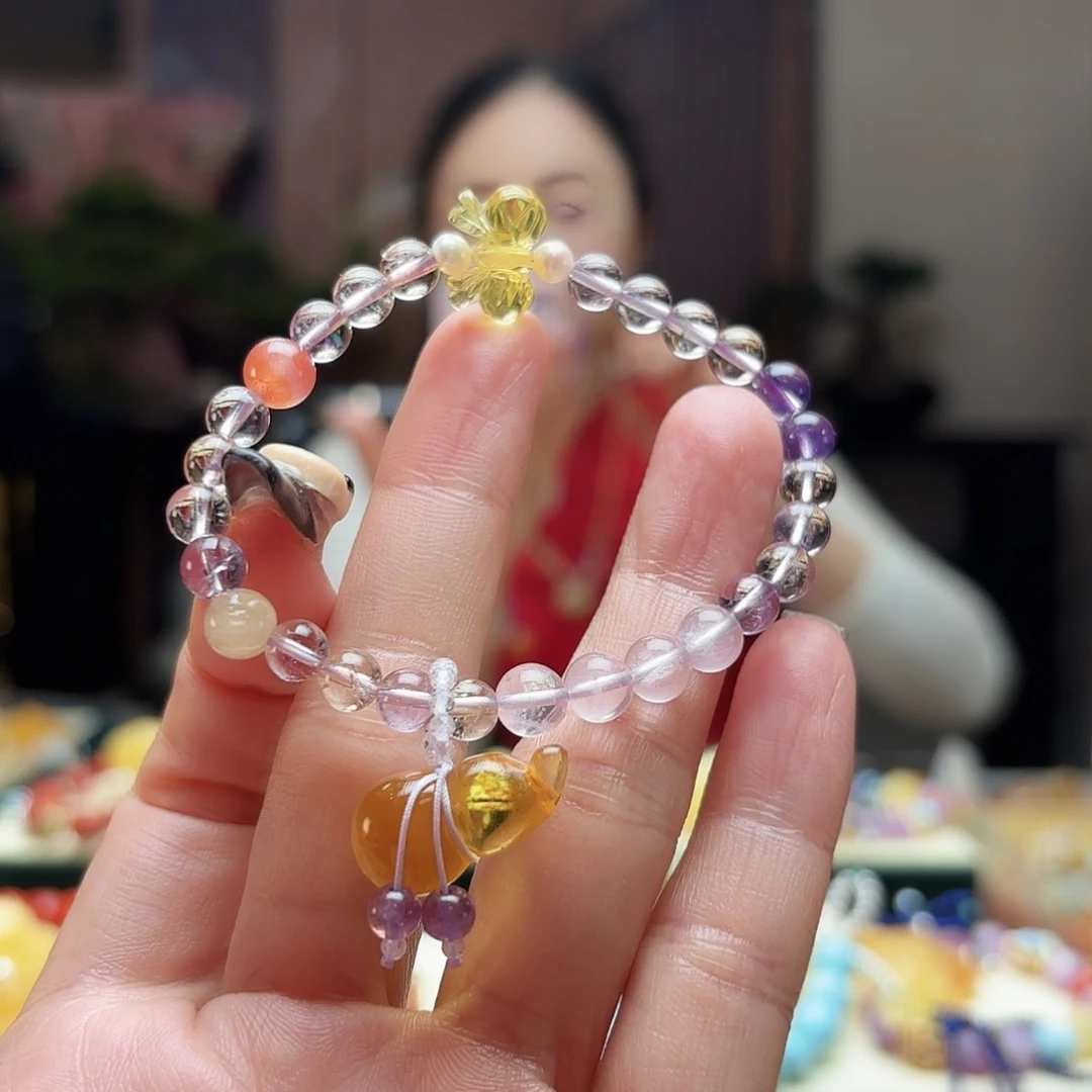 琥珀手链未镶嵌琥珀