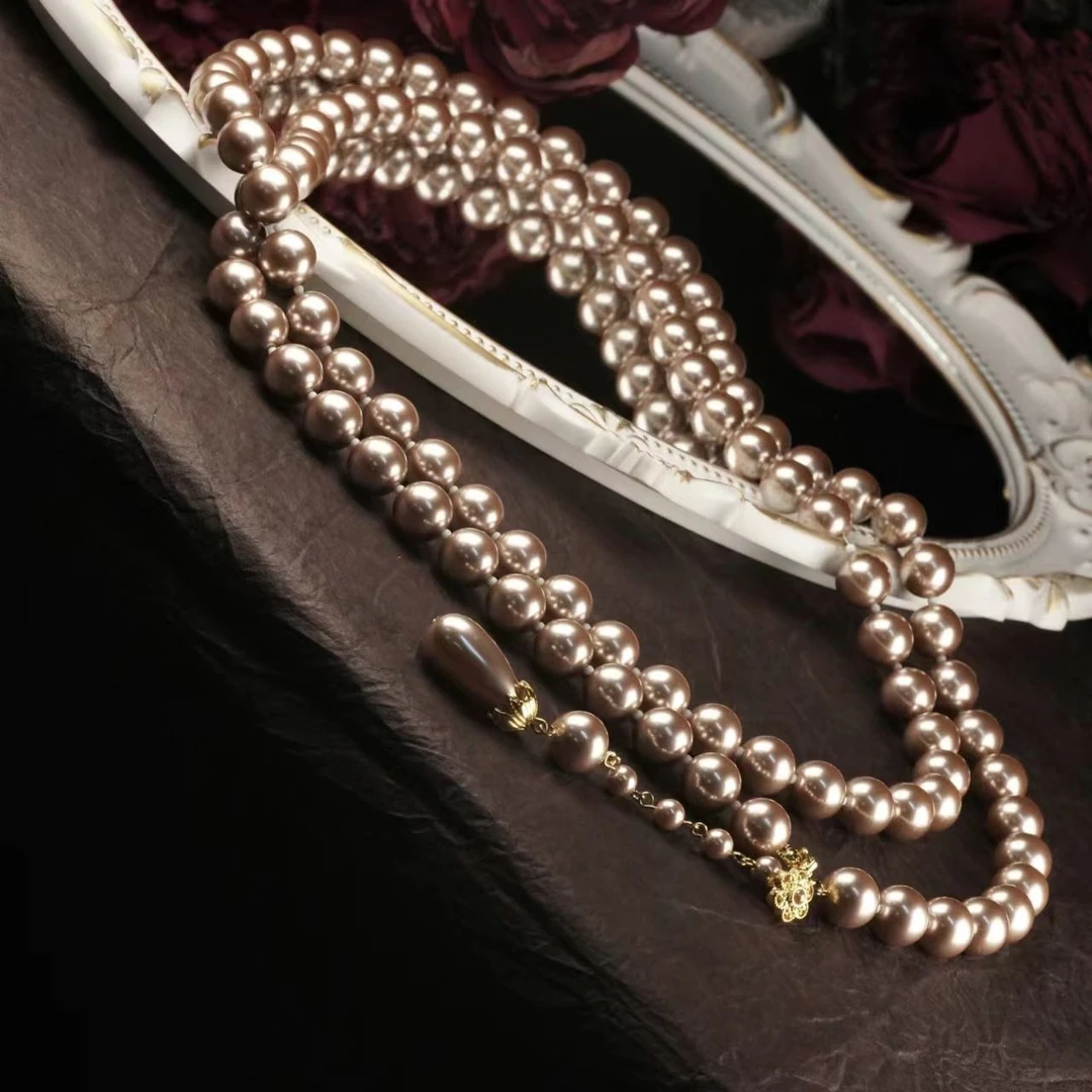 铜合金吊坠 【2081】项链 复古精致百搭多种戴法经典长款