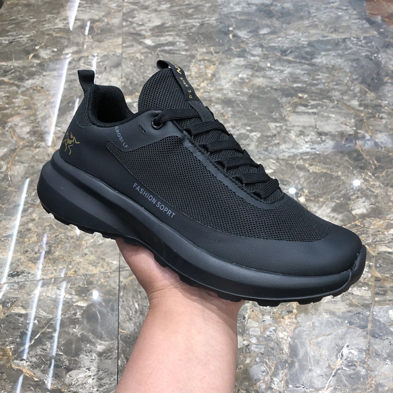 网面鞋男款夏季透气软底户外休闲潮鞋百搭轻便男士运动鞋防臭男鞋